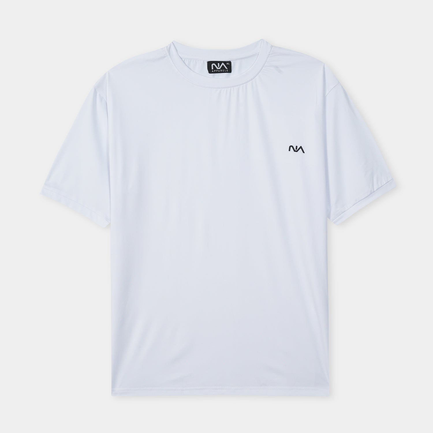 Men's Dry-Fit Tee & Short White Set