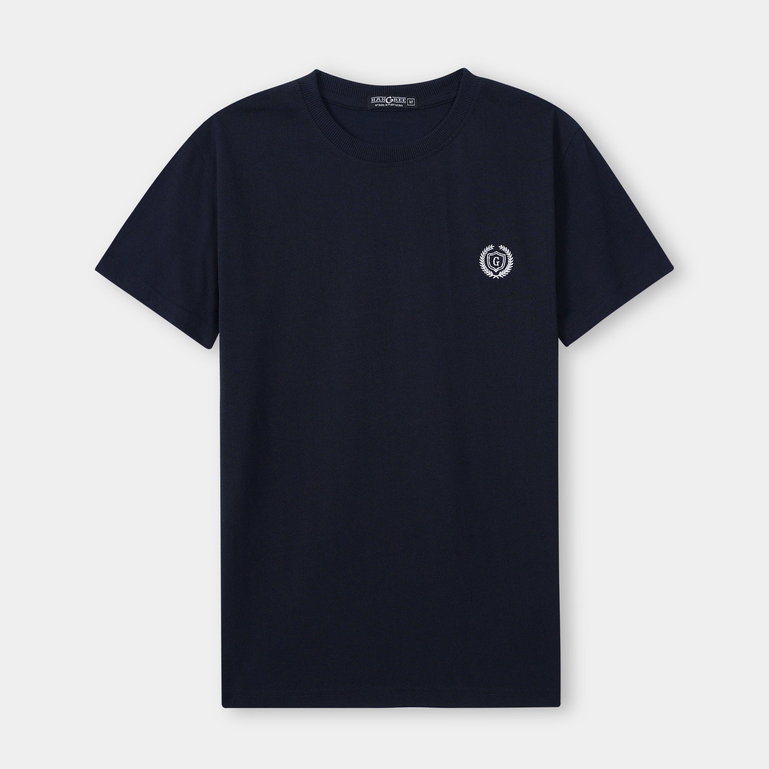 G Logo Men Navy Blue T Shirt