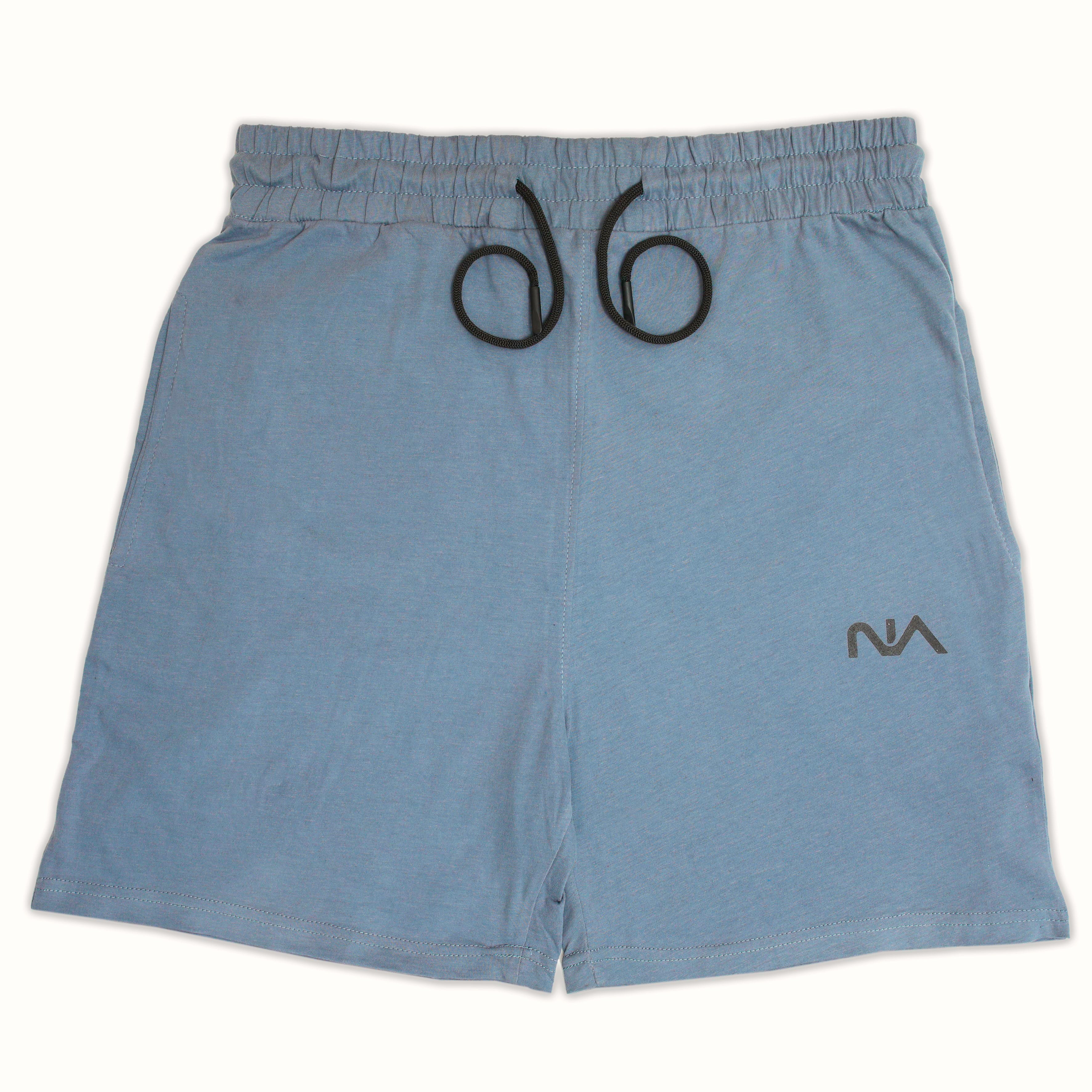 Pair of Signature Print Tee & Short Sky Color