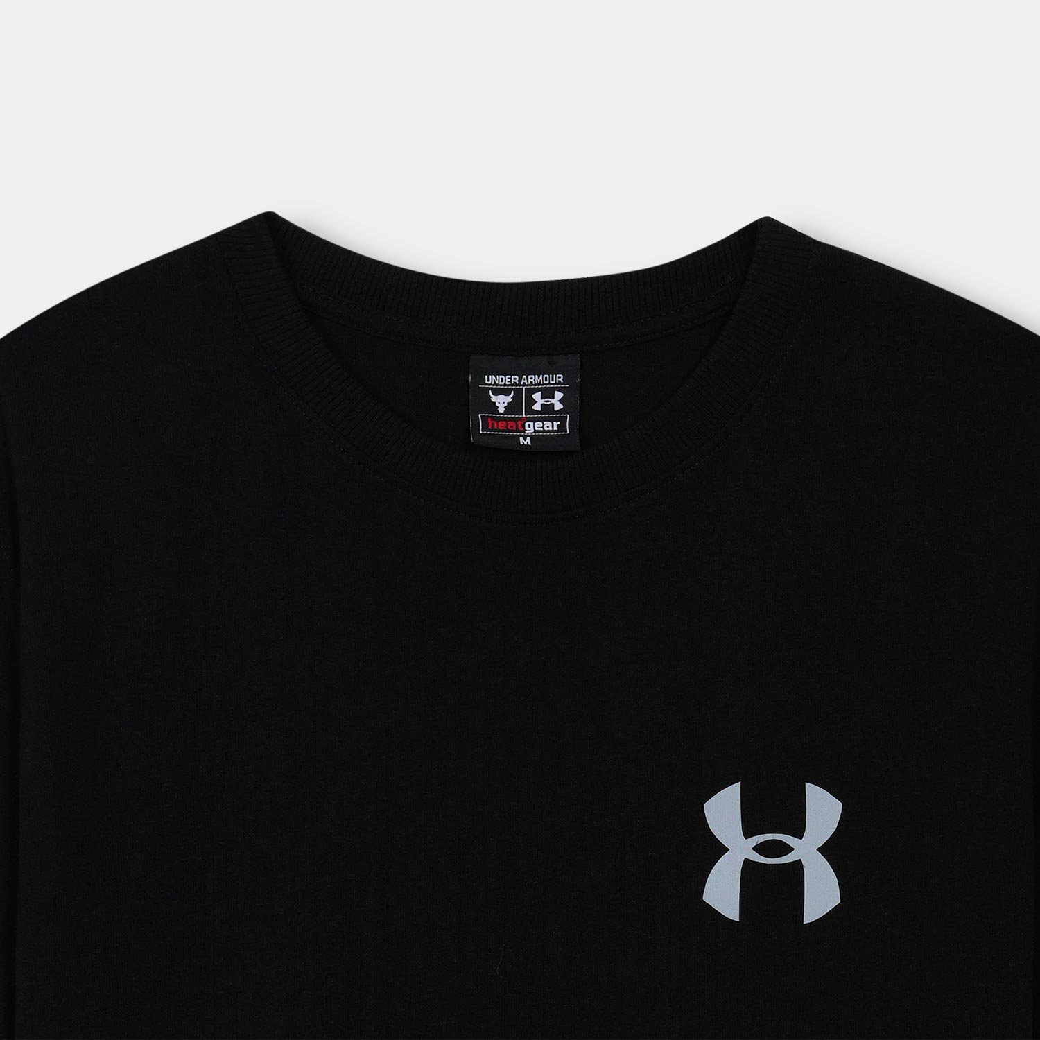 Men Under Armer Black T Shirt