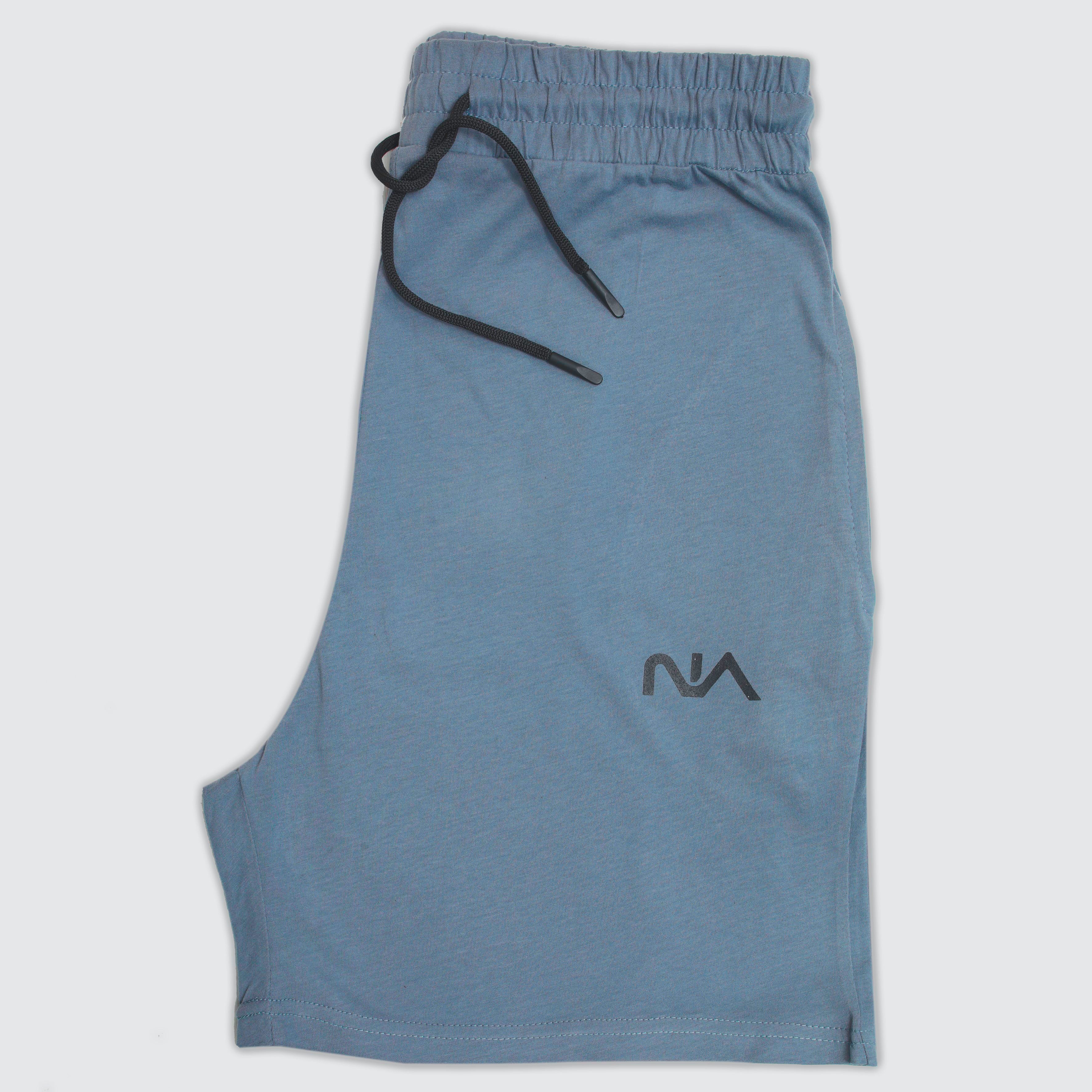 Pair of Signature Print Tee & Short Sky Color