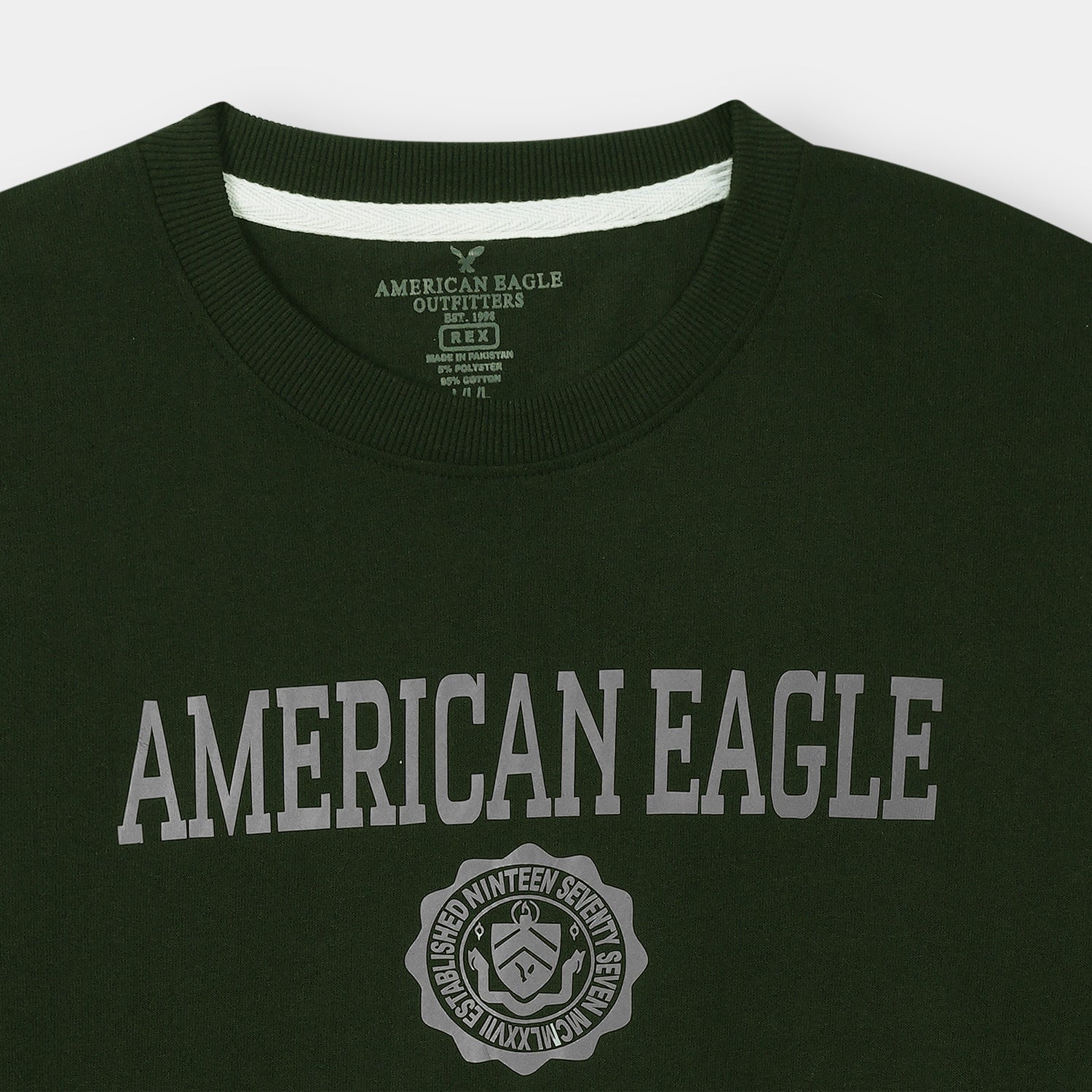 American Eagle Dark Green T Shirt