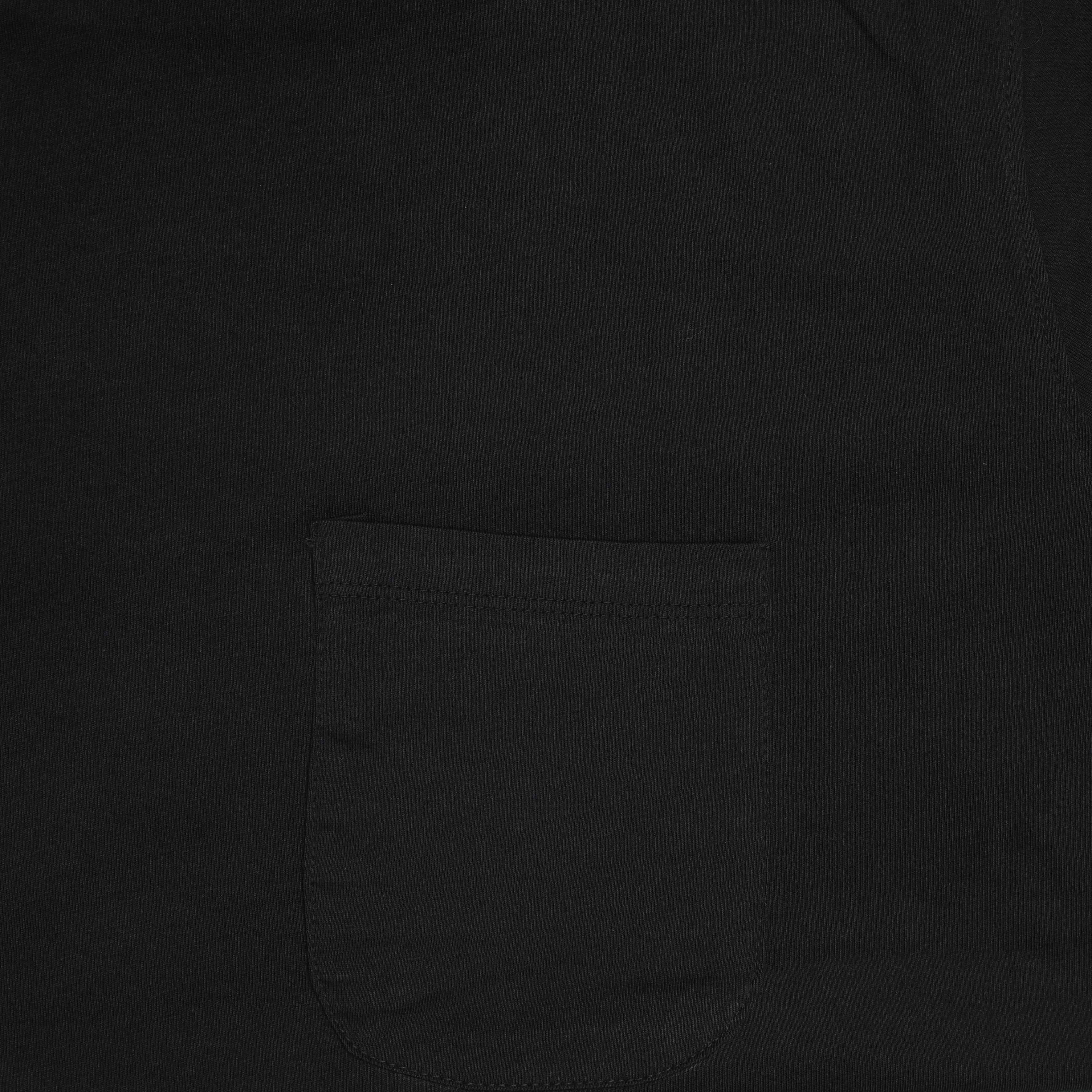 Black Pocket Tee