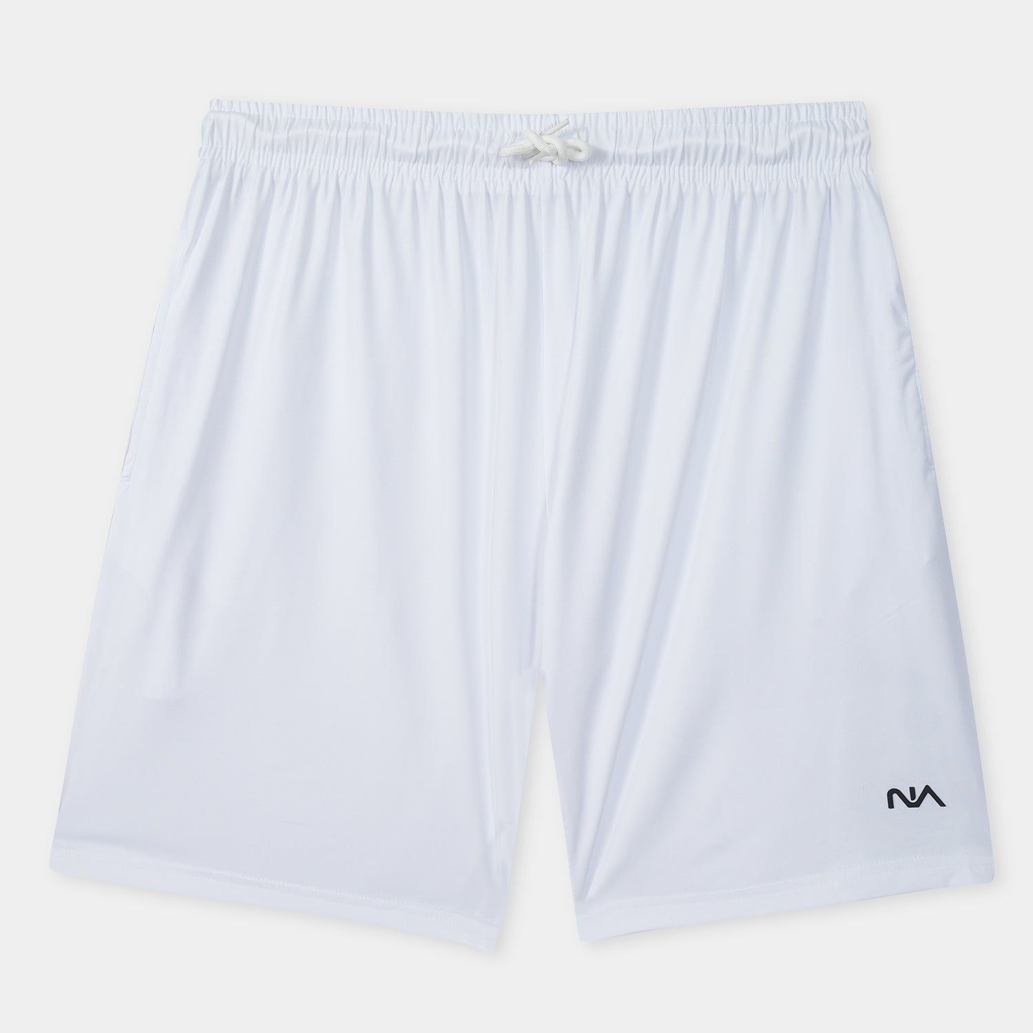 Men's Dry-Fit Tee & Short White Set