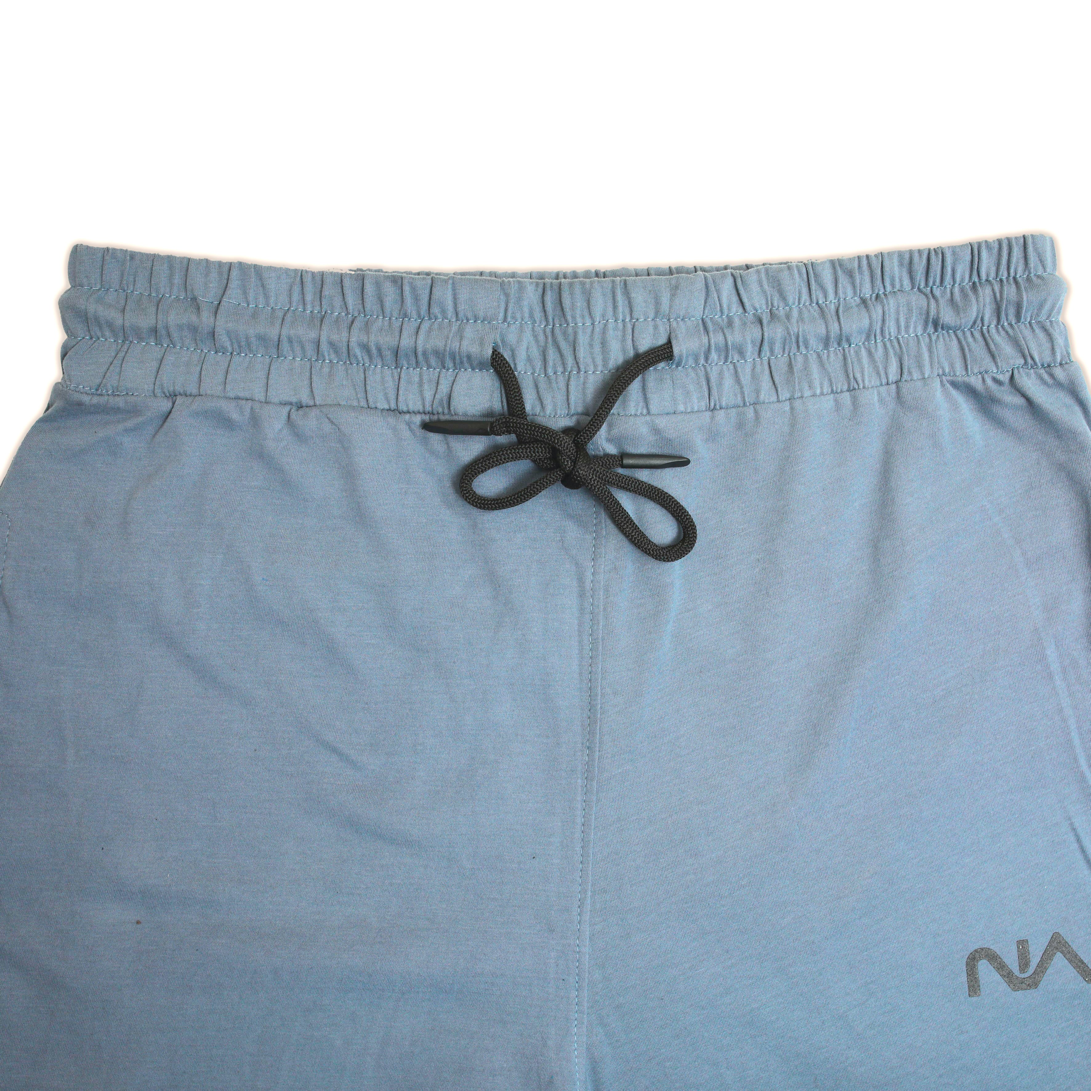 Pair of Signature Print Tee & Short Sky Color