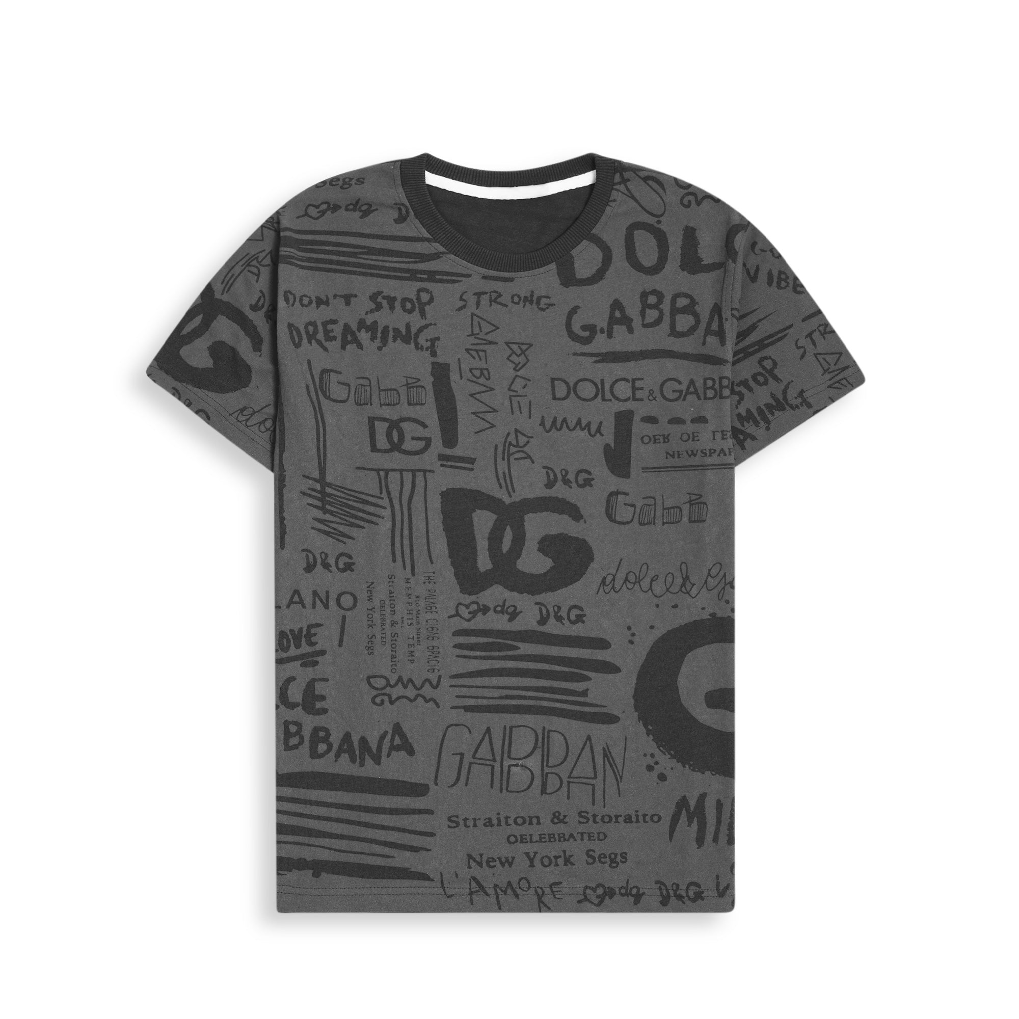 DJ AOP Men Green T Shirt