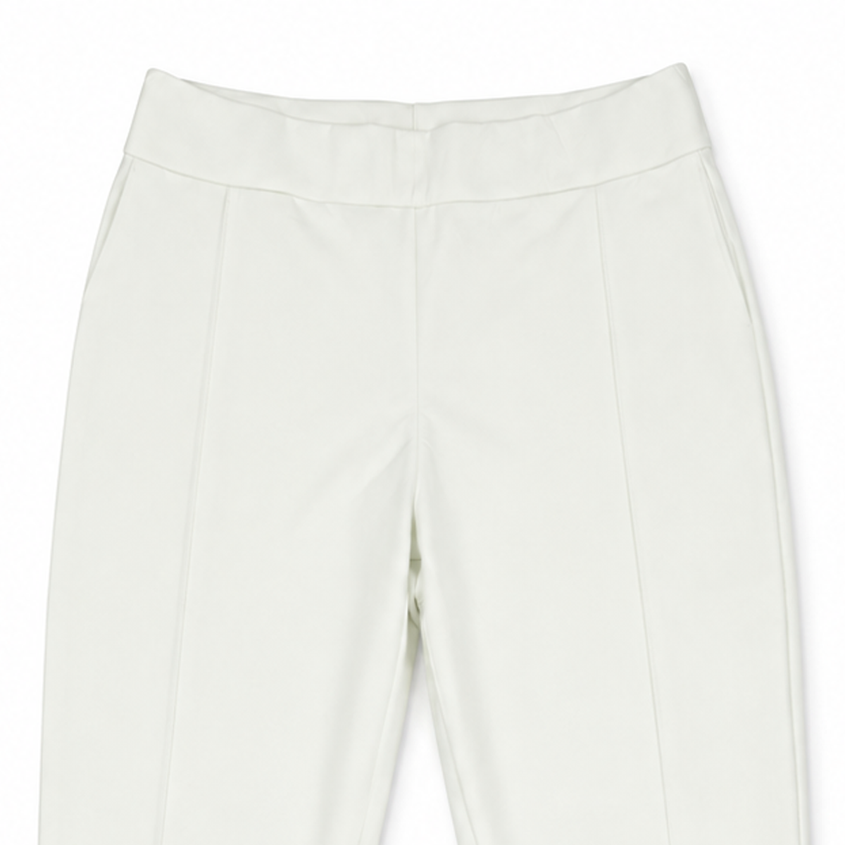 Classic White Tailored Trousers