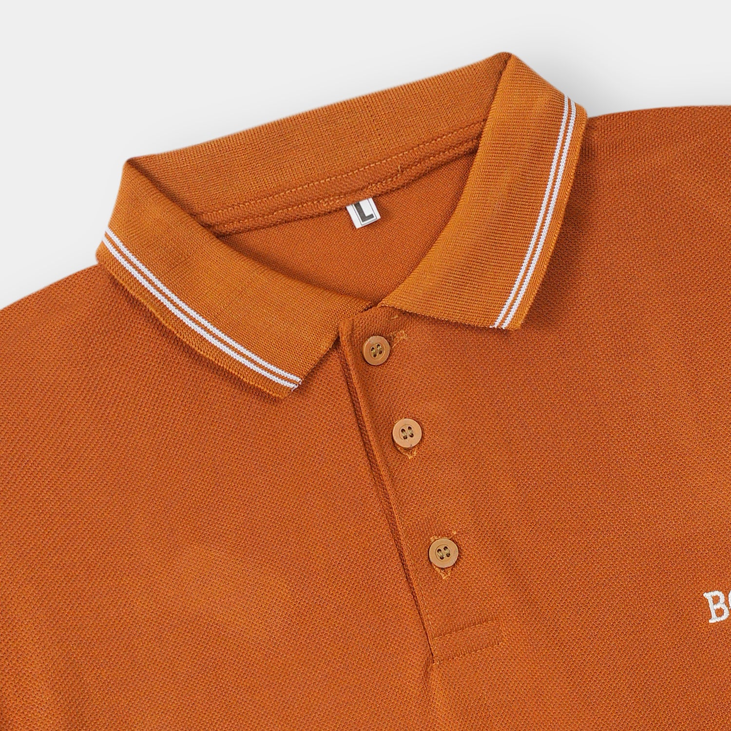 Men Polo Russet or Terracotta Shirt