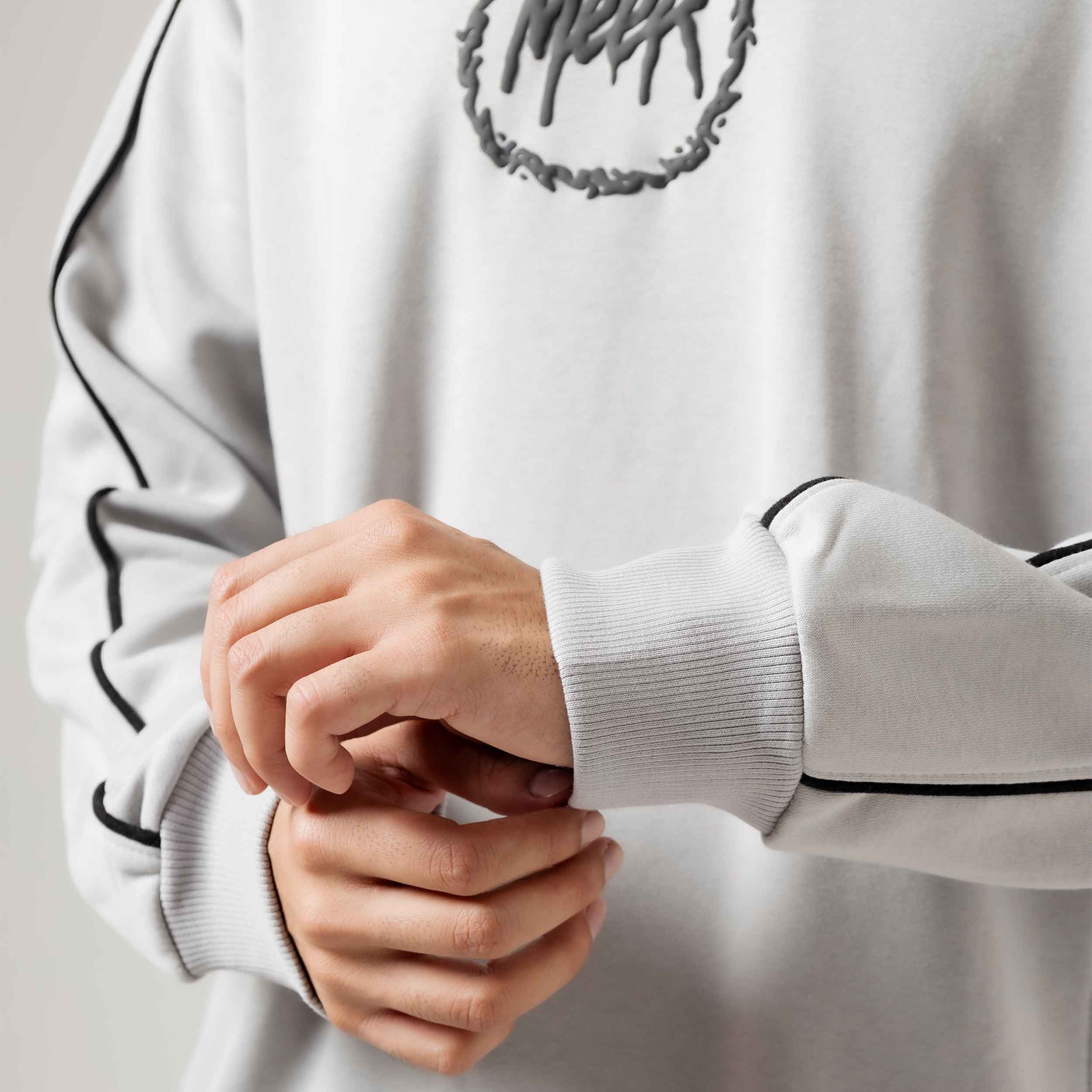 Men's Urban Fit Light Grey Sweatshirt