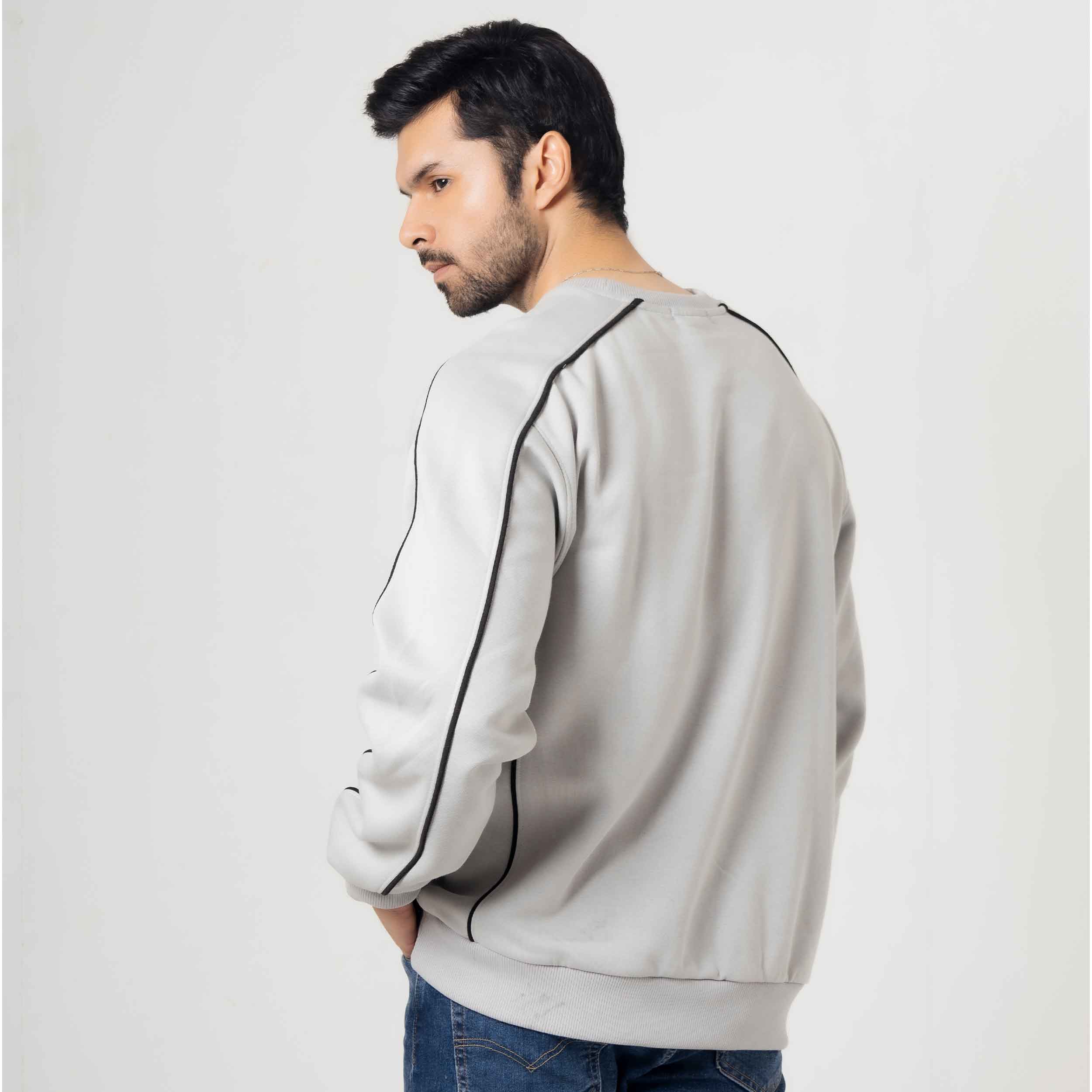 Men's Urban Fit Light Grey Sweatshirt