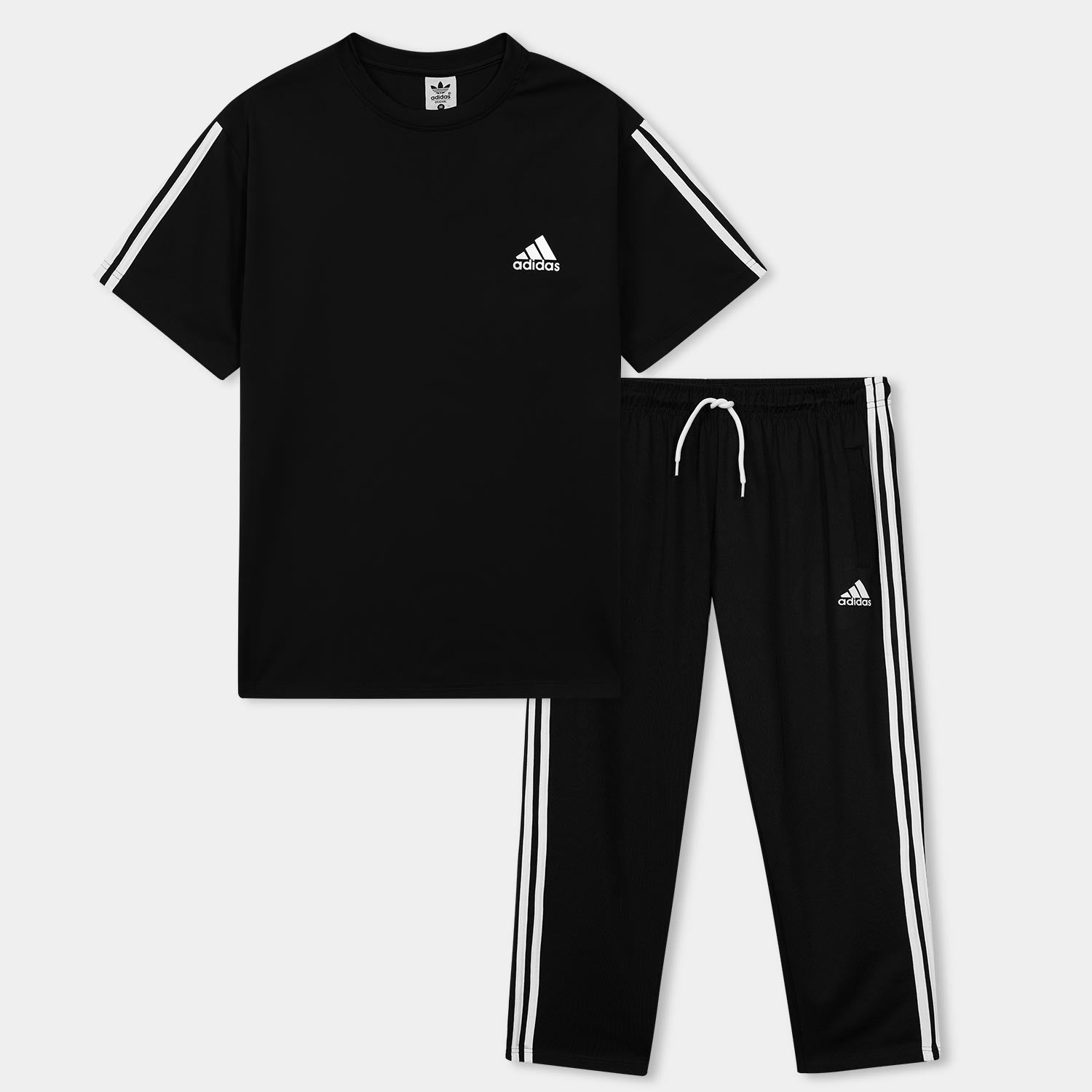 Men Black Tracksuit Dry Fit