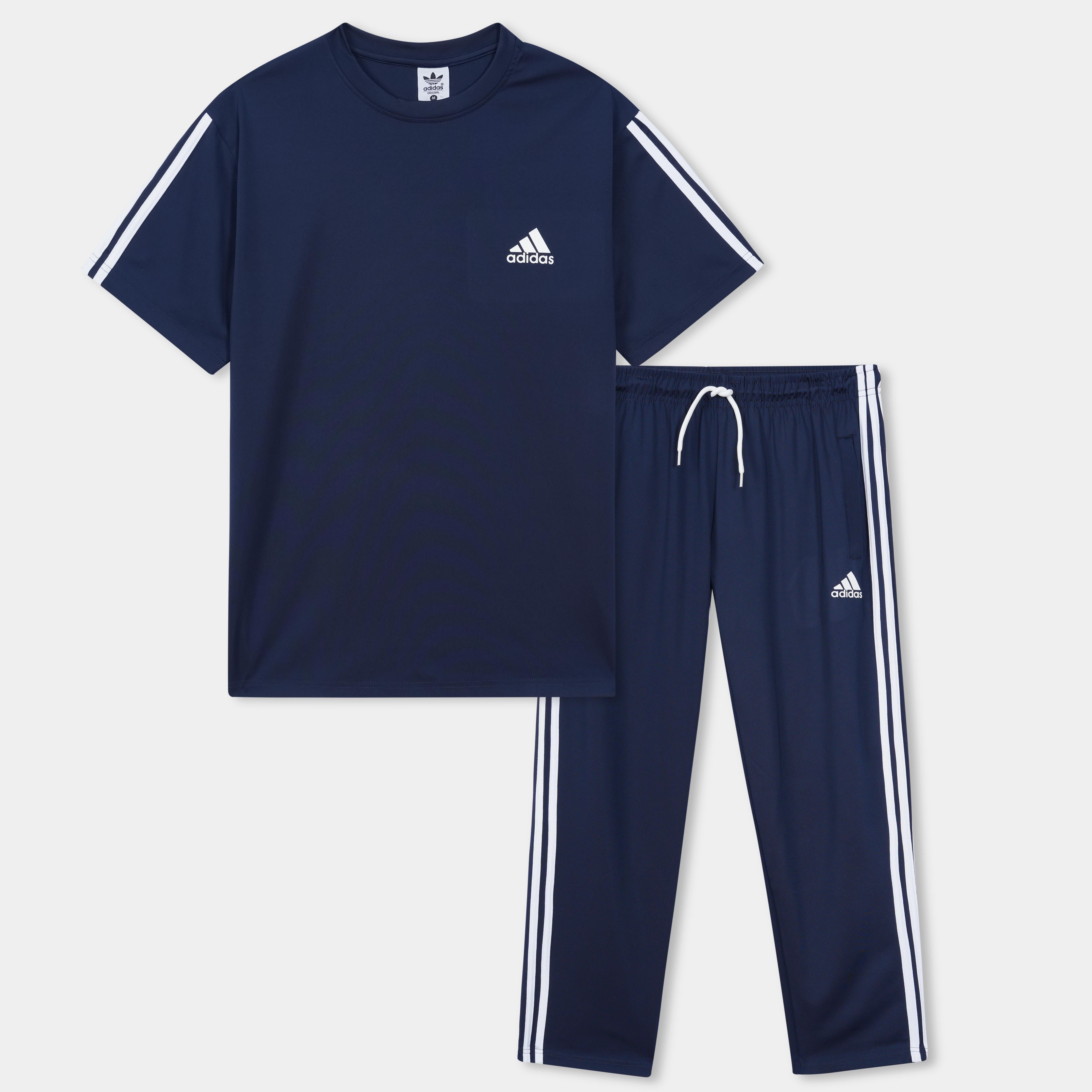 Men Tracksuit Navy Blue Dry Fit