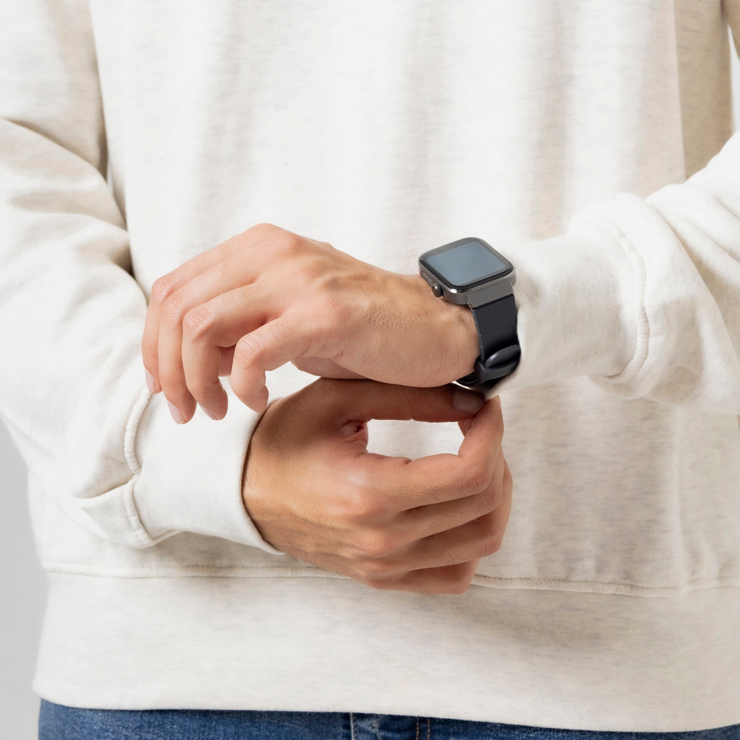 Men's Plain Fleece Sweatshirt