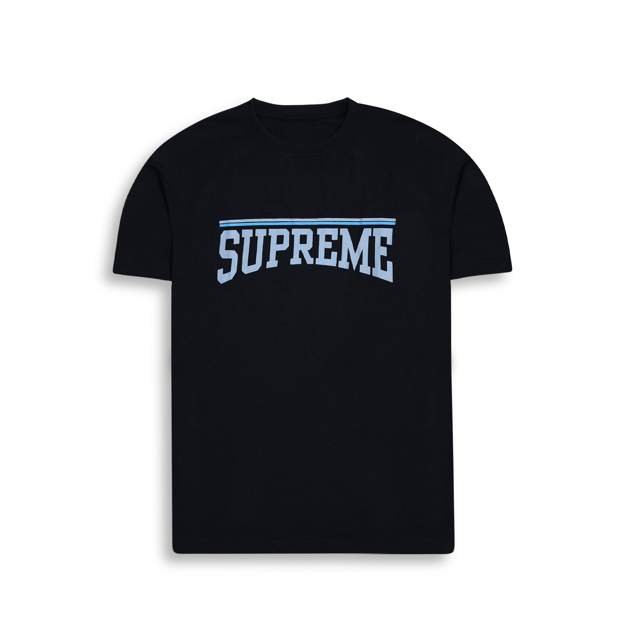 Supreme Men Black T Shirt
