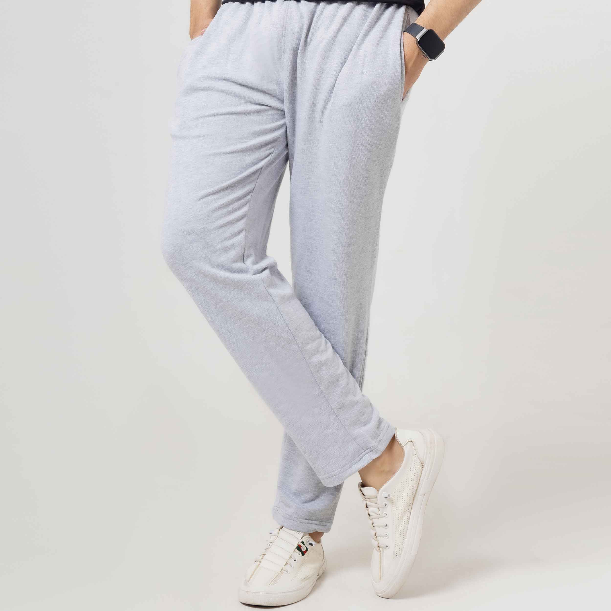 Men's Light Grey Comfortable Sweatpants