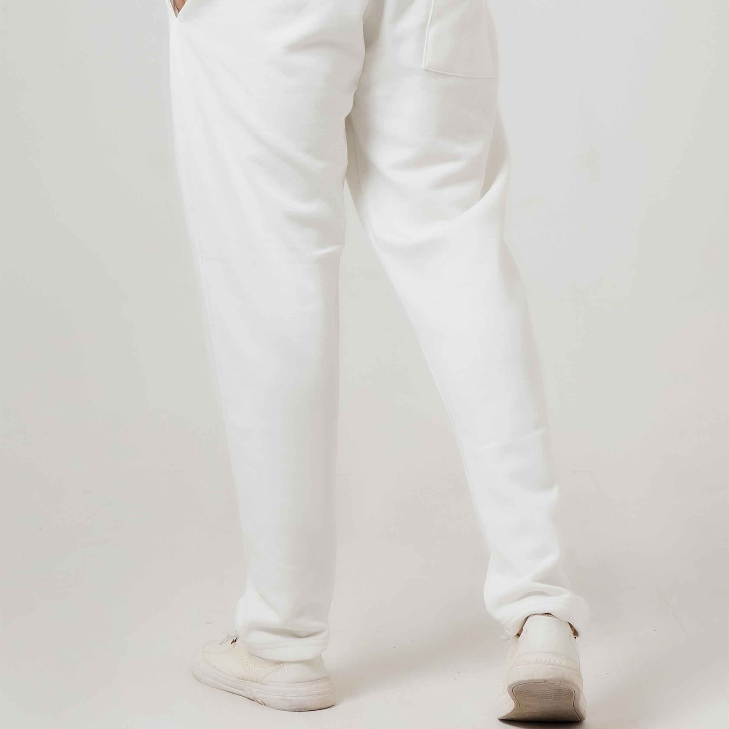 White Casual Trousers