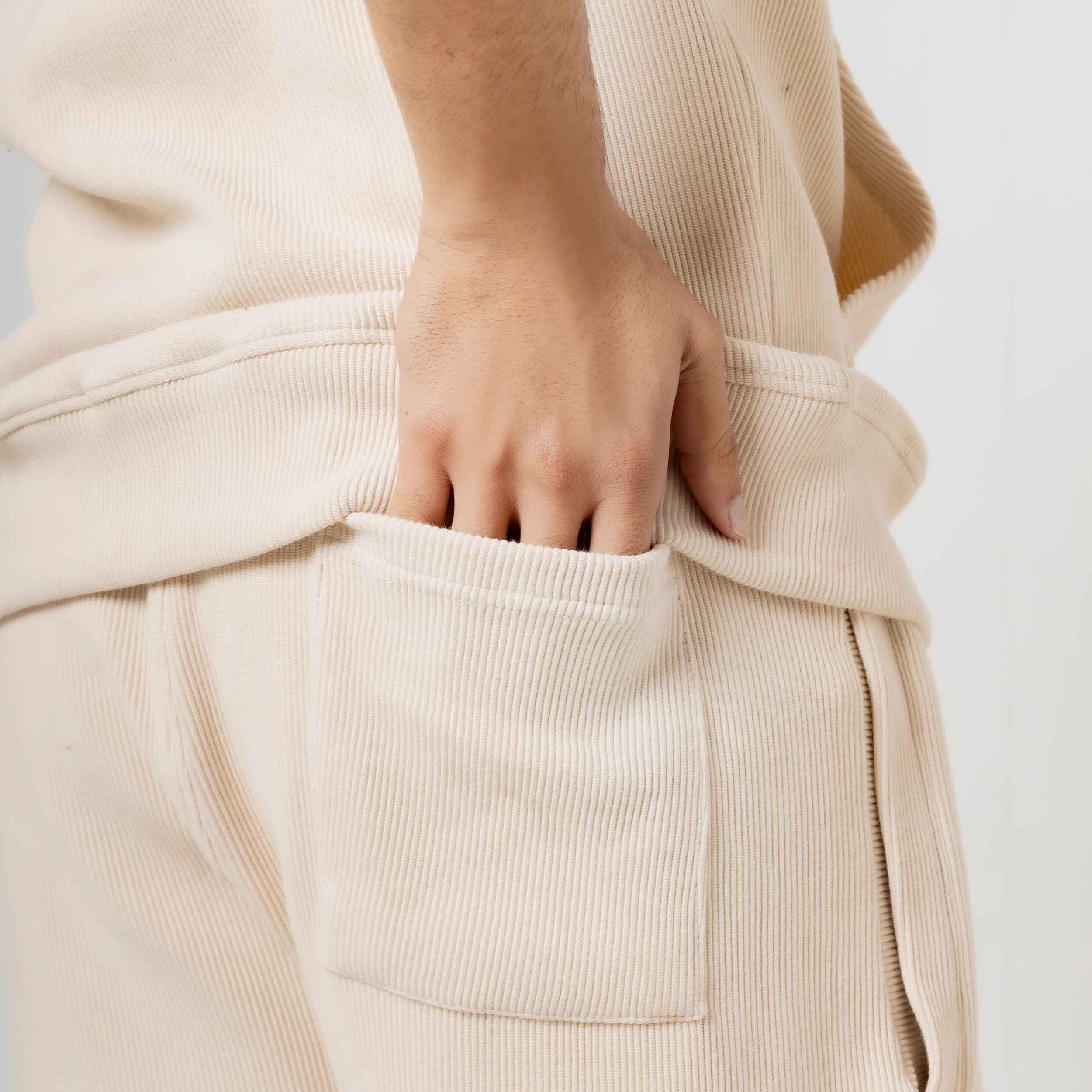 Men's Sleeveless Hooded Tracksuit Set