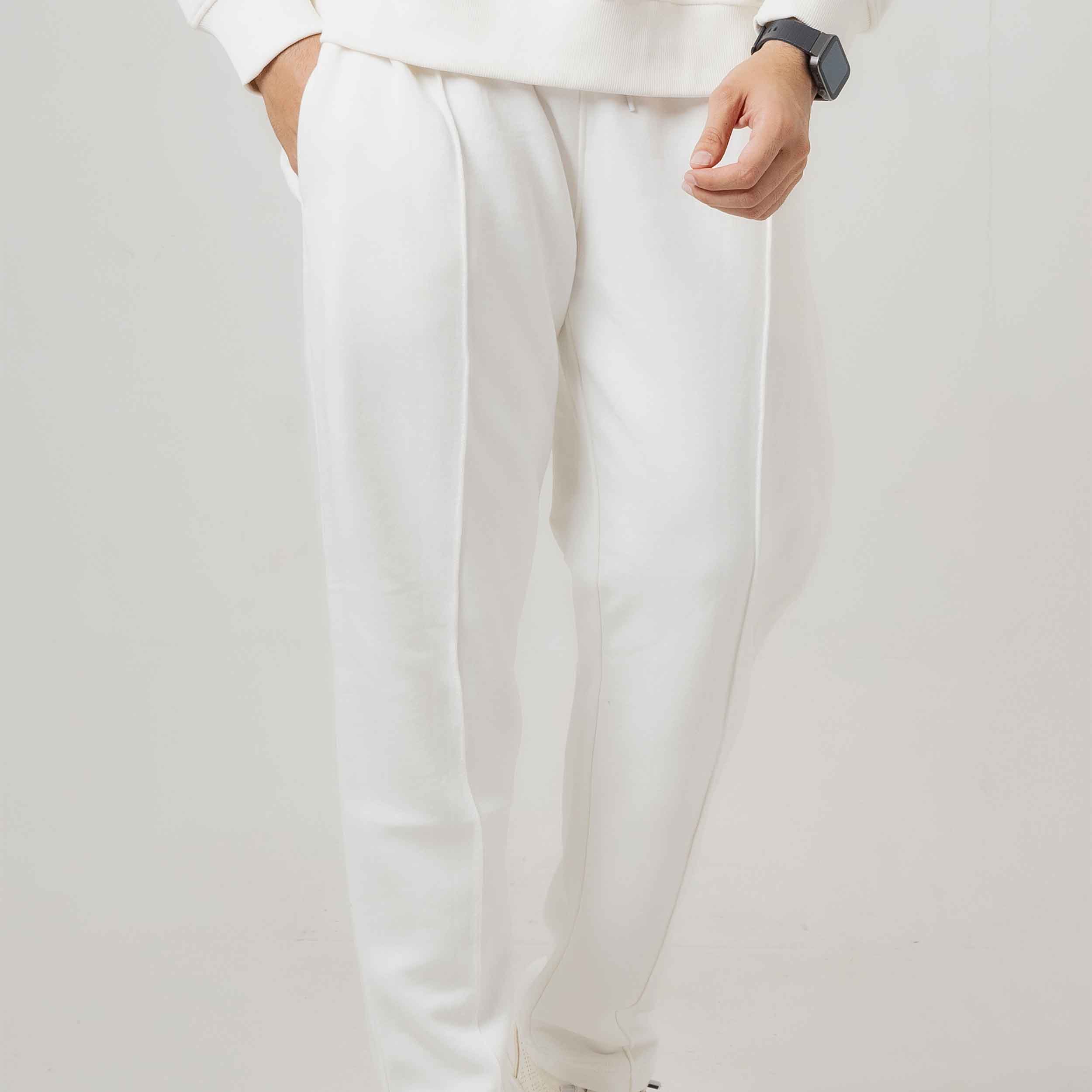 White Casual Trousers