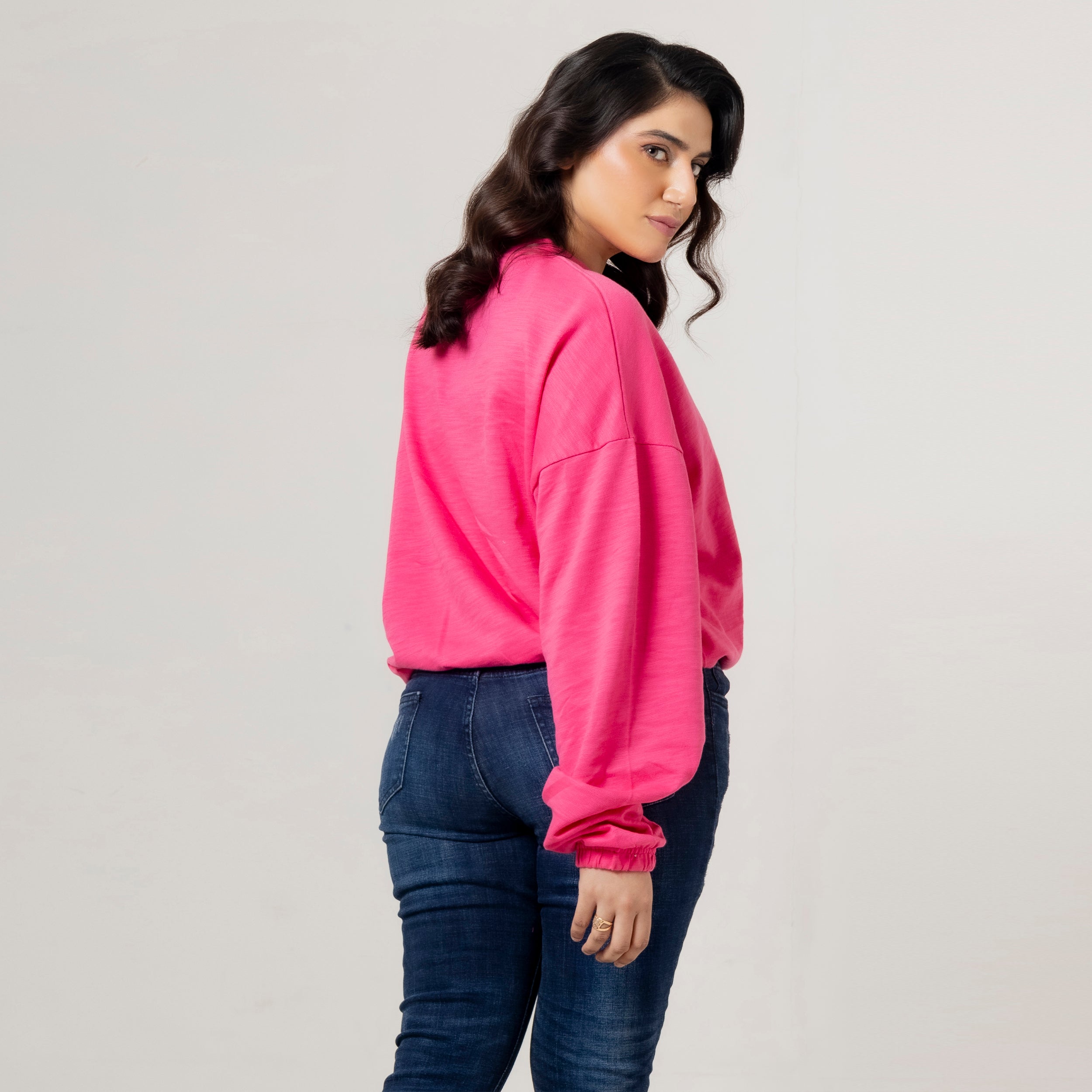 Pink Butterfly Sweatshirt