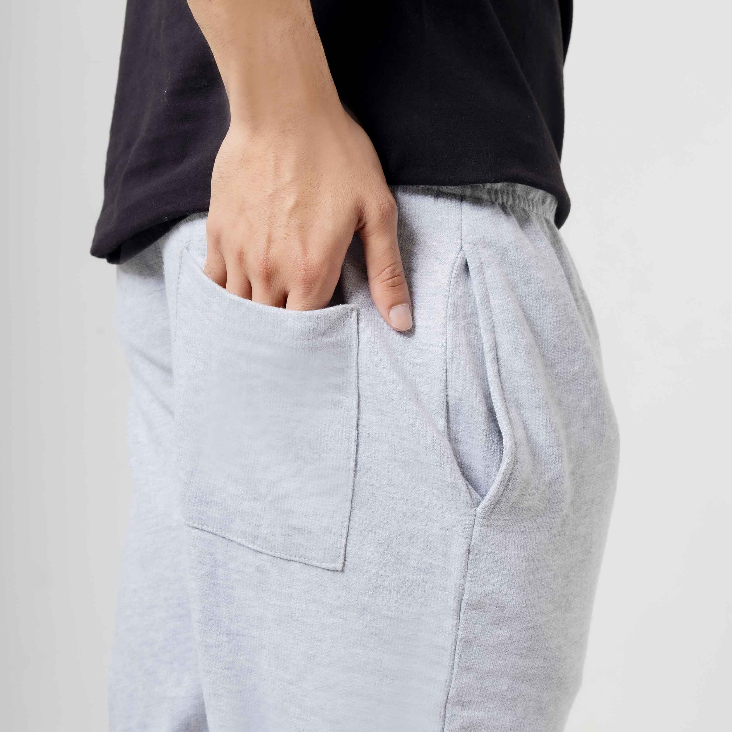 Men's Light Grey Comfortable Sweatpants
