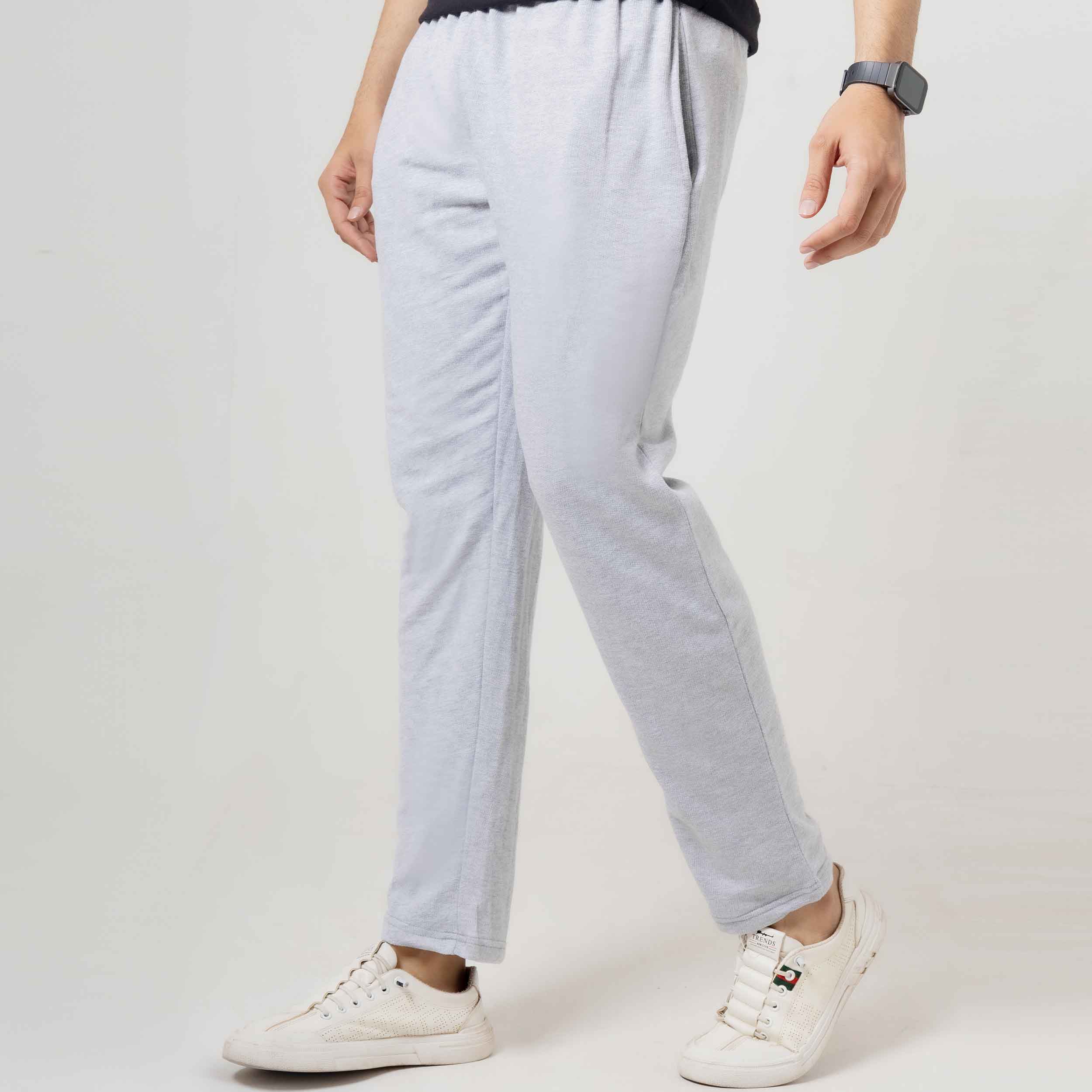 Men's Light Grey Comfortable Sweatpants