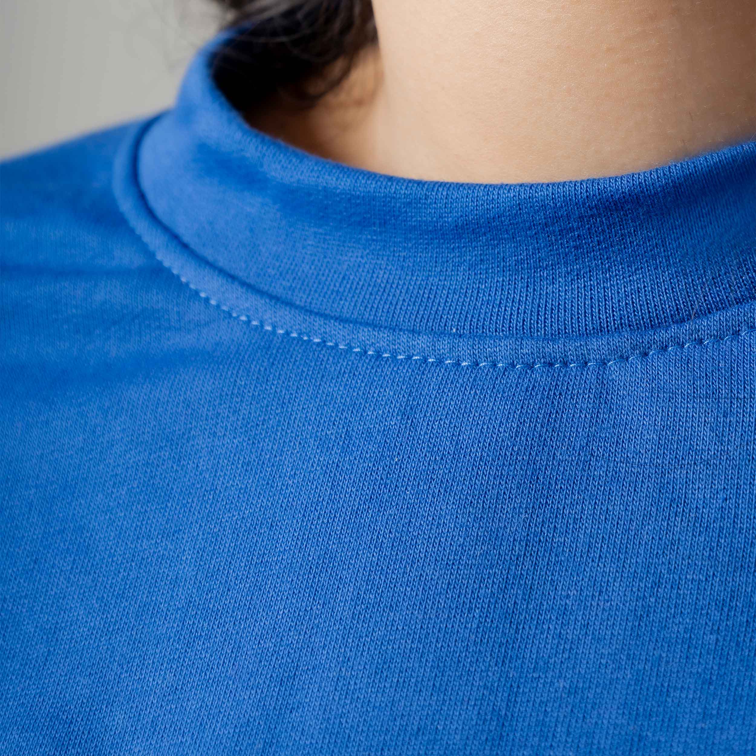 Vibrant Blue Casual Tracksuit Set