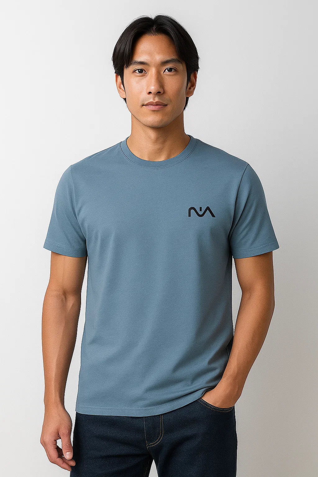 Sky Signature Print Tee Shirt